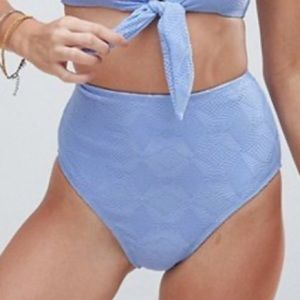 ASOS lace periwinkle bottom